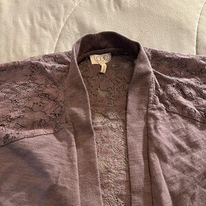 Logo Batwing Cardigan  1x